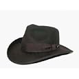Indiana Jones Outback (Crushable) Wool Felt Hat by Dorfman Pacific