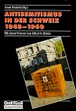 Produkt-Bild: Antisemitismus in der Schweiz 1848 - 1960