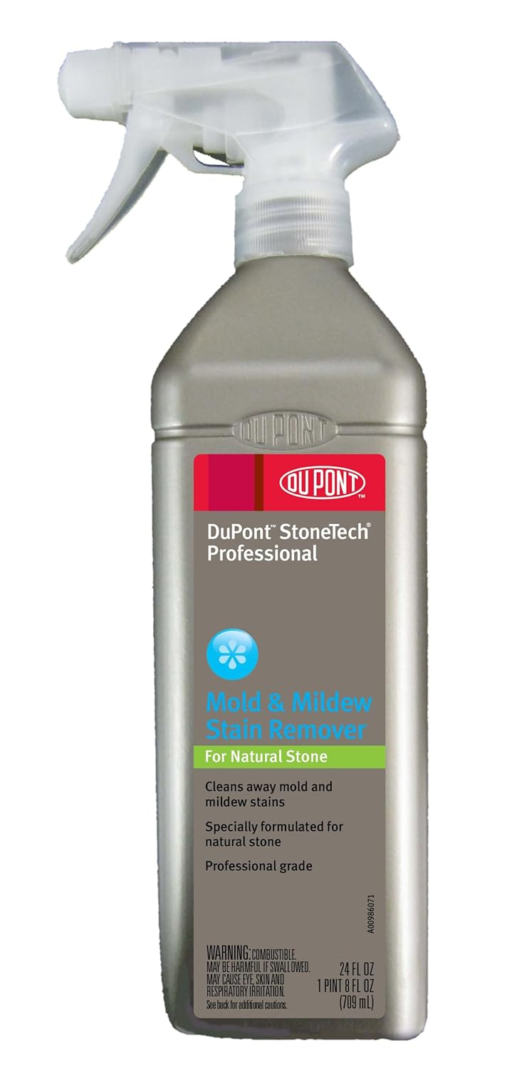 Mold & Mildew Stain Remover, Cleaner for Natural Stone, 24