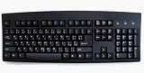  : Arabic language, 105 key, USB, full size keyboard in black