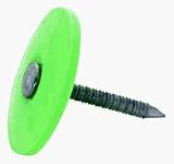 National Nail #135130 100CT 2 Plastic Cap Nail