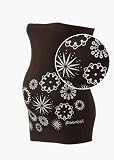 Bump Huggers Maternity Belly Band Regular UK Size 12 + (pre-pregnancy) in Spotty Bursts