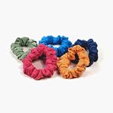 French Cotton Lycra Small Ponytail Holder