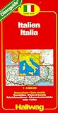  : Hallwag Stra&szlig;enkarten, Italien (Road Map)