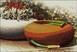 Akro 21" Plastic Garden Hose Pot - Terra Cotta