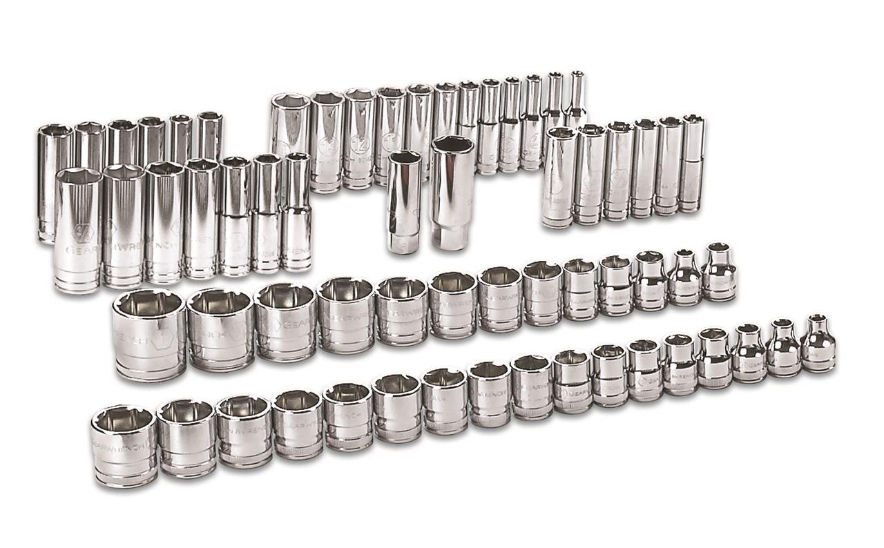 Review GearWrench 80718 3/8 Drive Master Socket Accessory Set 63Piece
