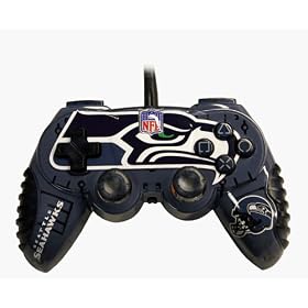 Mad Catz PlayStation 2 Seattle Seahawks Control Pad Pro Controller by 