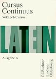 Produkt-Bild: Cursus Continuus - Ausgabe A / Texte und &Uuml;bungen: Vokabel-Cursus