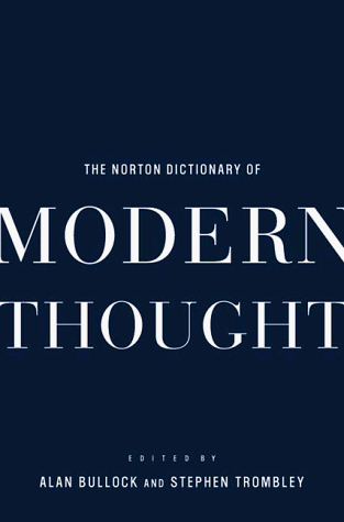 the norton dictionary of modern thought