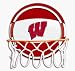 PTC Intl 03236 Wisconsin Badgers Neon Basketball Hoop
