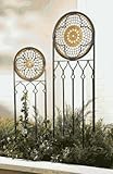 Set of 2 Casa Cristina Trellises in Dark Brown Finish 712bFfeFsGL. SL160 Set of 2 Casa Cristina Trellises in Dark Brown Finish