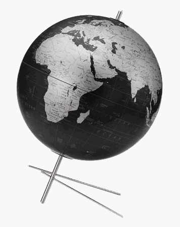 Buy Mikado Globe - Slate Gray Ocean (12) by Replogle Globes, Inc. now!