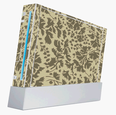 DesignSkins for Nintendo Wii Console - Laubwald Skin