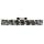 Weiler Dualife Standard Wire Wheel Brush, Threaded Hole, Steel, Partial Twist Knotted