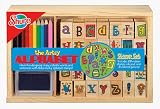 Shure - Artsy Alphabet Stamp Set