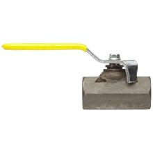 Apollo 93-140 Series Carbon Steel Ball Valve with Stainless Steel 316 Ball and Stem, Unibody, Inline, Lever, NPT Female