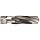 Dormer E653 High-Speed Steel Combination Drill and Pipe Tap, NPT, Uncoated (Bright) Finish, Round Shank With Square End