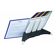 Durable Sherpa Desk Reference System Extension Set with Border Panels of Assorted Colors (DBL5698-00)