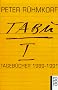 TABU 1. Tageb�cher 1989 - 1991