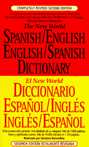 The New World Spanish/English, English/Spanish Dictionary (El New World Diccionario español/inglés, inglés/español) (Spanish Edition) under Spanish in The Books Store