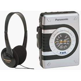 Buy Panasonic RQV75 Headphone Stereo Radio Cassette with XBS by Panasonic now!