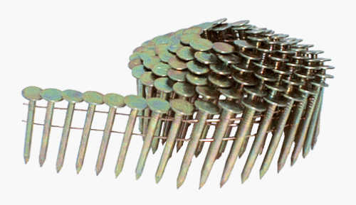 B and C Eagle CR-112 1-1 2-Inch by .120-Inch by 15 Degree Galvanized Coil Roofing Nail (7,200 per Box)