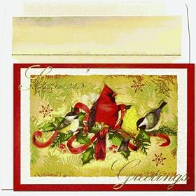 Masterpiece Studios 77660 Greetings Birds- 18 Cards & 18 Envelopes