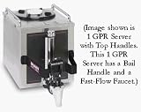 BUNN 12487.0005 1GPR-FF BAIL HANDLE Portable Servers and Warmers for Satellite Brewers