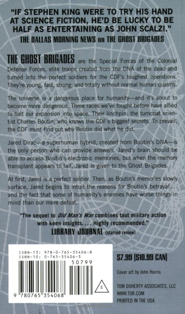The Ghost Brigades (Old Man's War): John Scalzi: 9780765354068 ... The Ghost Brigades (Old Man's War): John Scalzi: 9780765354068 ...