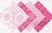 28 5" Marie Osmond Fuchsia Quilt Cotton Fabric Squares