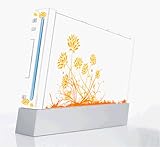 Floral Garden Decorative Protector Skin Decal Sticker for Nintendo Wii Cons ....