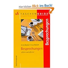 Besprechungen. Effektiv und effizient.(STS-TaschenGuide)