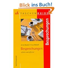 Besprechungen. Effektiv und effizient.(STS-TaschenGuide)