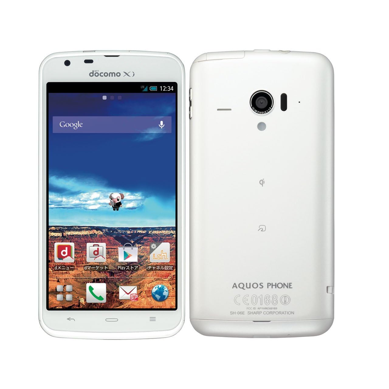 AQUOS PHONE ZETA SH-06E docomo [White]