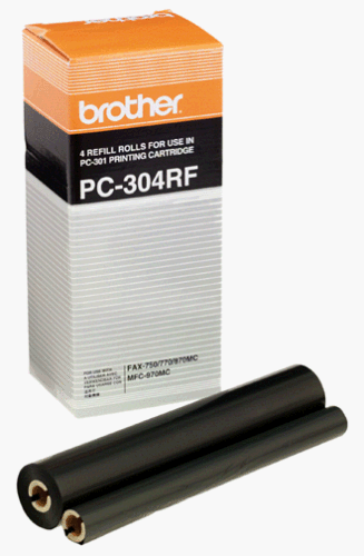 Brother PC-304RF 750 THRM Retail Packaging