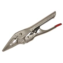 CH Hanson 09300 7-Inch Needle Nose Self-Adjusting Locking Pliers