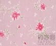 By The Yard KN Pink Ribbon Flowers Quilt Cotton Fabric