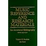 Music Reference and Research Materials: An Annotated Bibliography