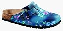 Papillio Clogs ''Boston'' aus Birko-Flor in tree trunk black mit schmalem Fussbett und Weichbett