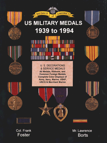 City Travel Guides Discounted  Books : United States Military Medals 1939 to Present