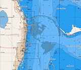 C-MAP Cartridge--JUPITER INLET TO FORT LAUDERDALE