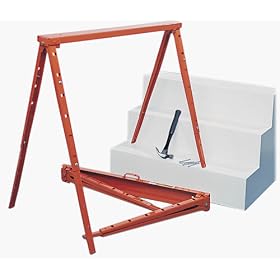 Fulton TS-501Tote-A-Horse Adjustable 25-Inch to 42-Inch Tall Sawhorse, Pair