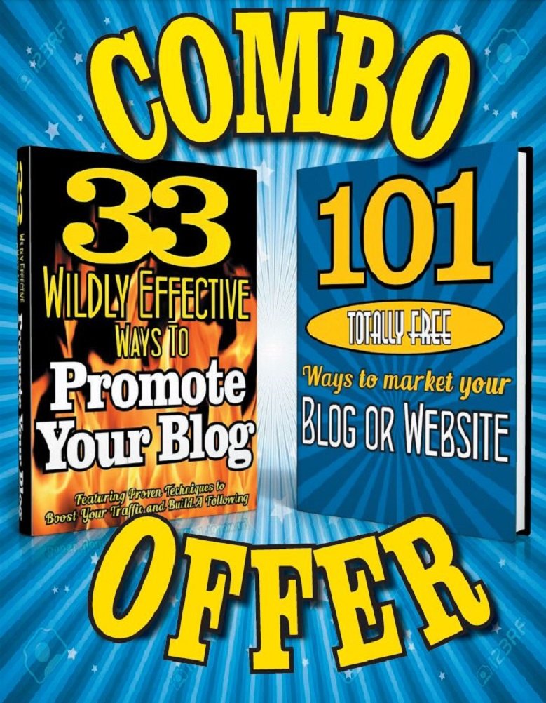 Amazon.com: 2 FOR 1 BLOG & WEBSITE PROMOTION COMBO DEAL - ( 33 ...