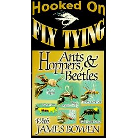 Hooked On Fly Tying, HBO2 Hoppers, Ants, & Beetles - James Bowen [VHS]