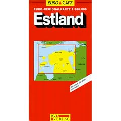 Estonia Map (GeoCenter Euro Map)