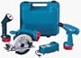 Makita DK1022L 14.4 Volt Drill, Circular Saw and Light Combo Kit