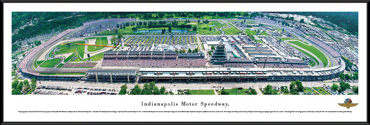 Amazon.com : NASCAR Tracks - Indianapolis Motor Speedway Aerial ...