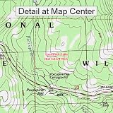 USGS Topographic Quadrangle Map - Yosemite Falls, California (Folded/Waterproof)