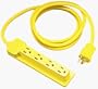 Coleman Cable 04418  50' 300 Volt, 12/3 Gauge Heavy Duty Polar Solar Quadnector Cords, 50-Ft