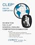 Review for Clep General English Composition Examination